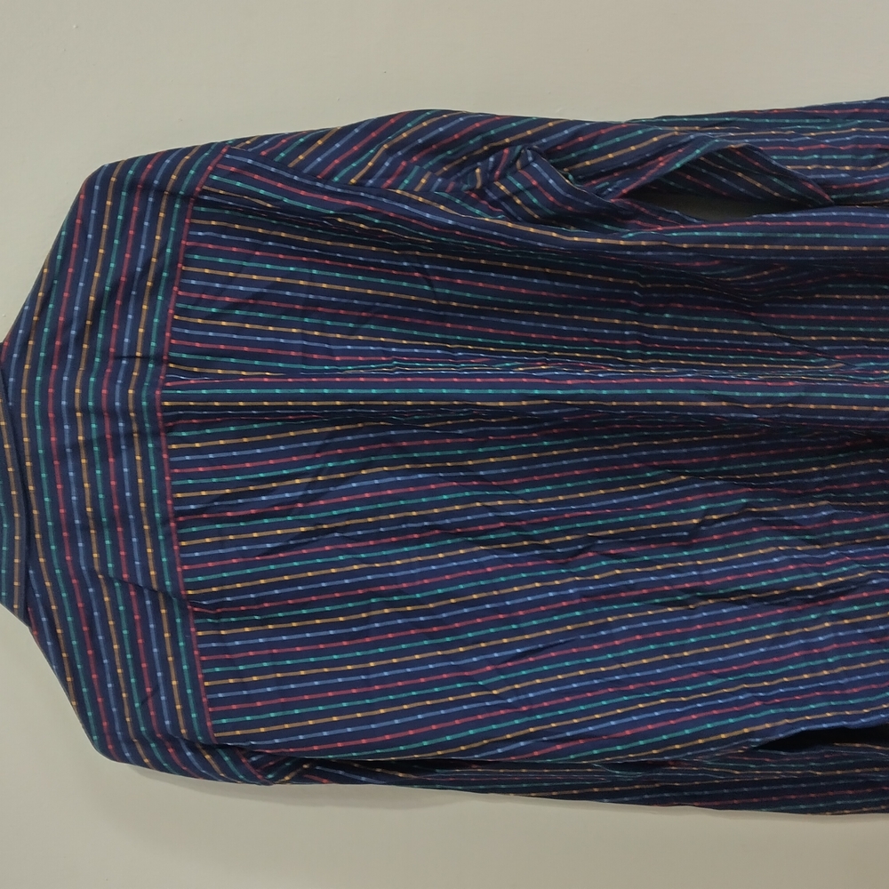 Colorful Striped Button-Up Shirt - Picture 5 of 10